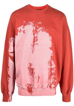 A-COLD-WALL* tie-dye effect sweatshirt - Red