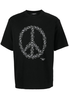 Undercover peace-sign cotton T-Shirt - Black