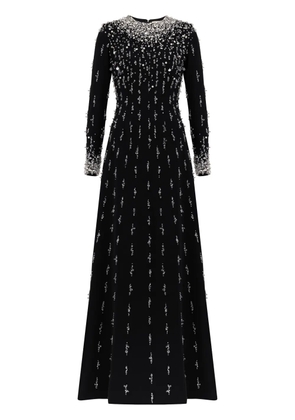 Dina Melwani Italian gown - Black