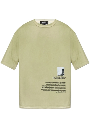 DSQUARED2 graphic-print T-shirt - Green