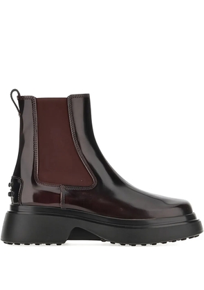 Tod's leather chelsea boots - Brown