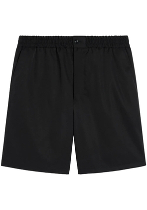 AMI Paris elasticated-waist shorts - Black