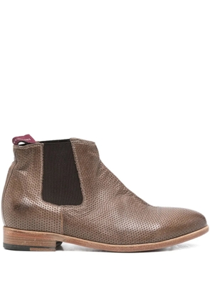 sturlini firenze perforated Chelsea boots - Brown