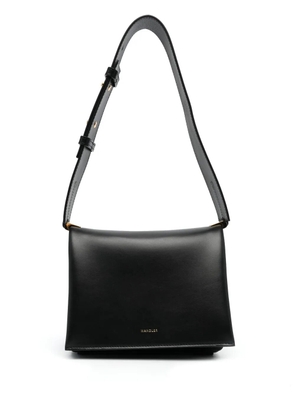 Wandler Uma box leather shoulder bag - Black