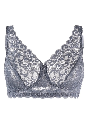 Hanro Moments soft-cup bra - Blue