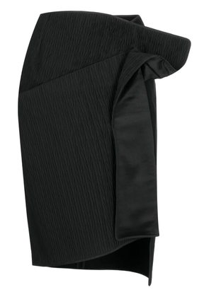 Maticevski twist-detail asymmetric skirt - Black