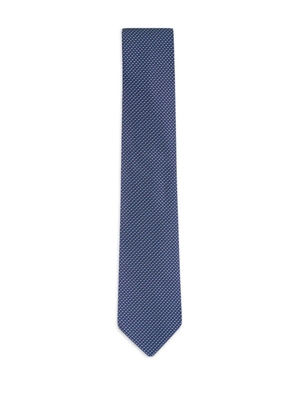 Eton patterned tie - Blue