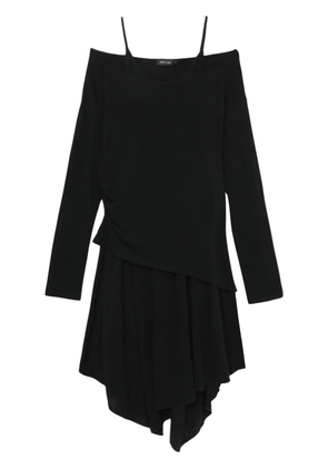 tout a coup asymmetric dress - Black