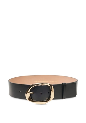Carolina Herrera leather belt - Black
