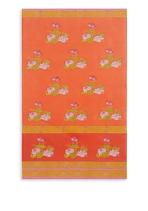 Lisa Corti Tea Flower floral-print sarong - Orange