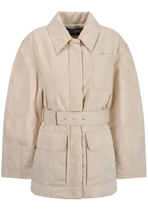 Jacquemus Le Blouson Bari jacket - Neutrals