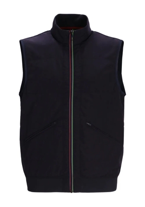 PS Paul Smith zip-fastening striped waistcoat - Blue
