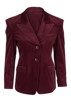 Dorothee Schumacher buttoned velvet blazer - Red