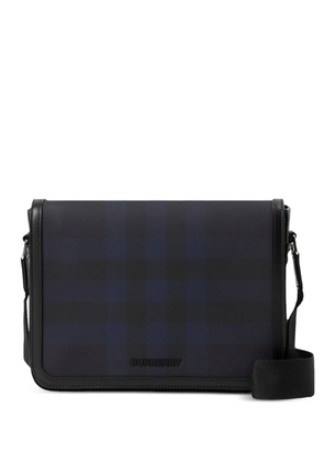 Burberry Alfred check-print messenger bag - Blue