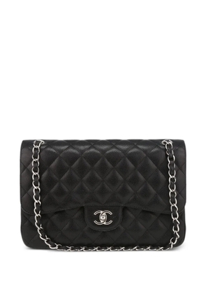 CHANEL Pre-Owned 2015 jumbo Timeless shoulder bag - Black