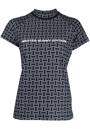 MASTER BUNNY EDITION logo-print T-shirt - Black