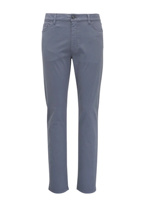 Zegna flat-front chinos - Blue