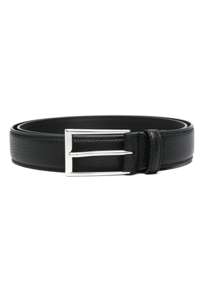 Gucci logo-engraved buckle belt - Black