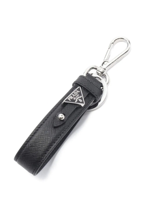 Prada Pre-Owned 2020s Saffiano keyring - Black