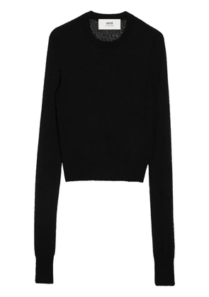 AMI Paris bouclé sweater - Black