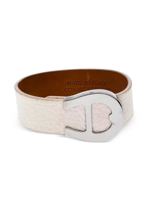 Aigner Vintage Pre-owned leather bracelet - White