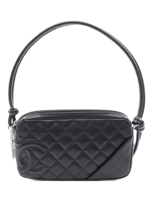 CHANEL Pre-Owned 2004 Lambskin Quilted handbag - Black