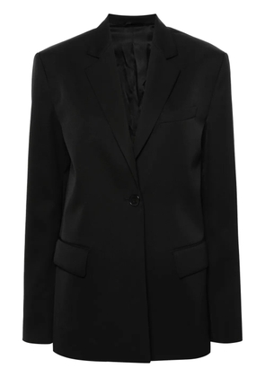 MODES GARMENTS single-breasted wool blazer - Black