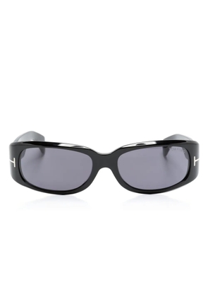 TOM FORD Eyewear T-shaped rectangle-frame sunglasses - Black