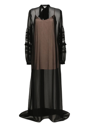 P.A.R.O.S.H. Polidori maxi dress - Black