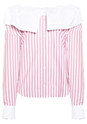 Viktor & Rolf Couture off-shoulder shirt - Red
