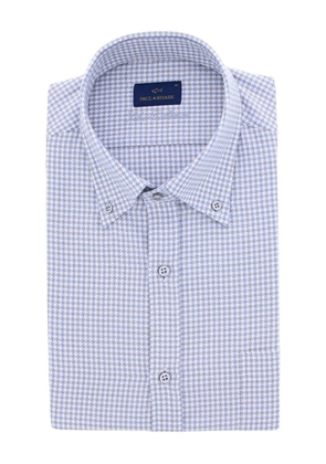 Paul & Shark checked-pattern shirt - Blue