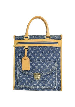 Louis Vuitton Pre-Owned 2005 Monogram Shopper denim tote bag - Blue