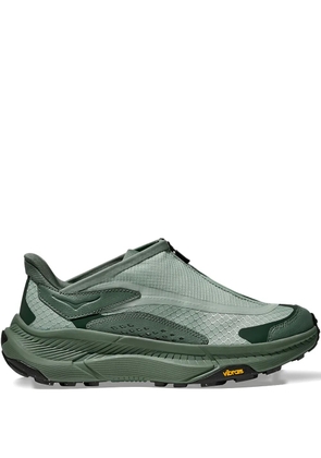 HOKA Transport zip-front mesh sneakers - Green