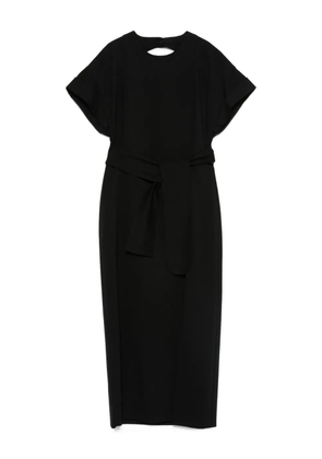 Akris Punto open-back belted dress - Black