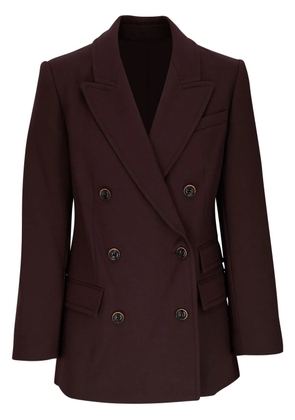 ZIMMERMANN notched-lapels double-breasted blazer - Brown