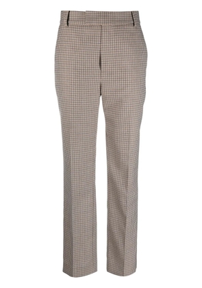 Frenken tailored check-print trousers - Neutrals