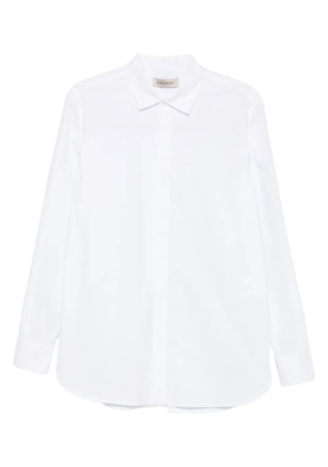 Gentry Portofino long-sleeve cotton shirt - White