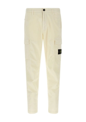 Stone Island cargo-pockets logo-badge trousers - Neutrals