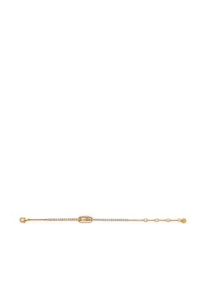 FENDI O'Lock-motif crystal bracelet - Gold