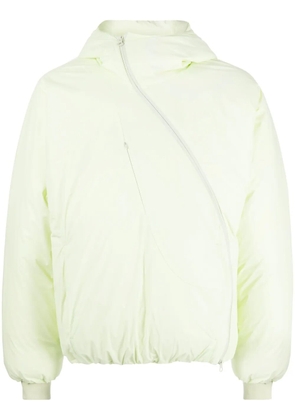 Post Archive Faction off-centre padded jacket - Green