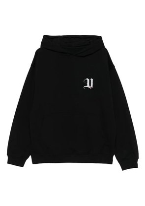 Vision Of Super Angel-print hoodie - Black