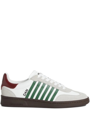 DSQUARED2 Boxer suede sneakers - White