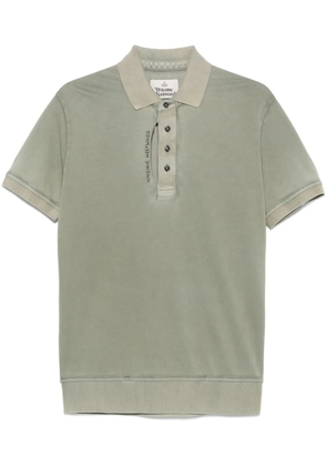 Vivienne Westwood garment-dyed piqué polo shirt - Green