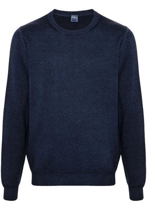 Fedeli merino-wool sweater - Blue