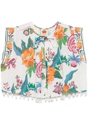 FARM Rio Sweet Bloom blouse - White
