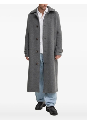 Fiorucci button-fastening front pockets coat - Grey