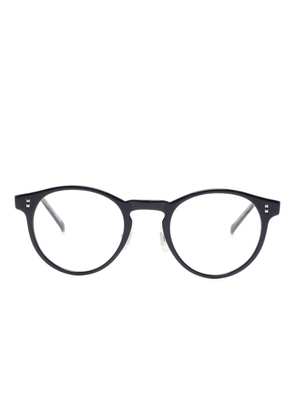 Dunhill round-frame glasses - Blue