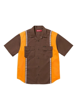 Supreme Stadium Reflective Stripe 'Brown' shirt