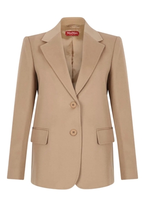 Max Mara flap-pockets blazer - Neutrals