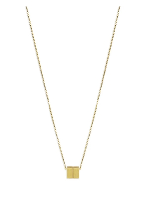 Shihara 18kt yellow gold Cube 01 necklace